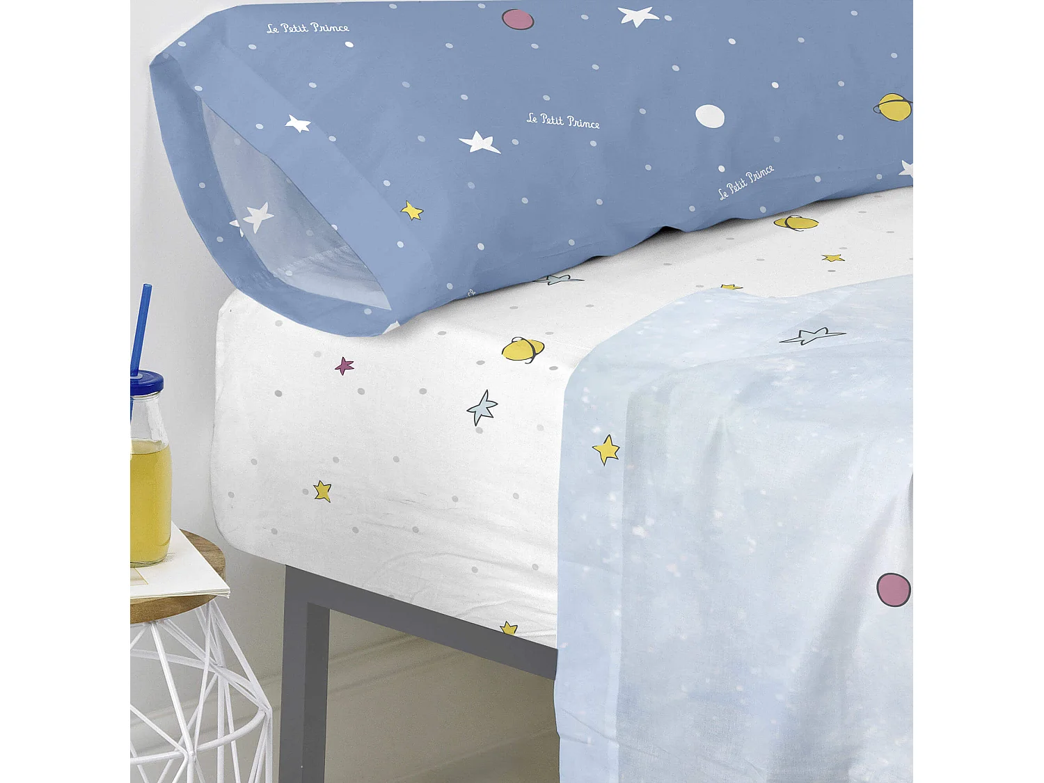 Drap-housse 90x200 cm Univers