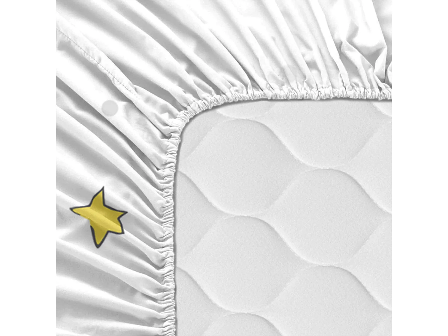 Drap-housse 90x200 cm Univers