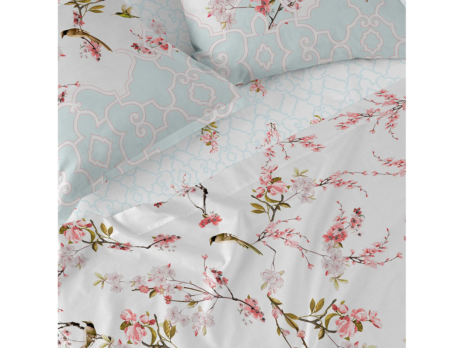 Spannbetttuch 90x200 cm Sakura