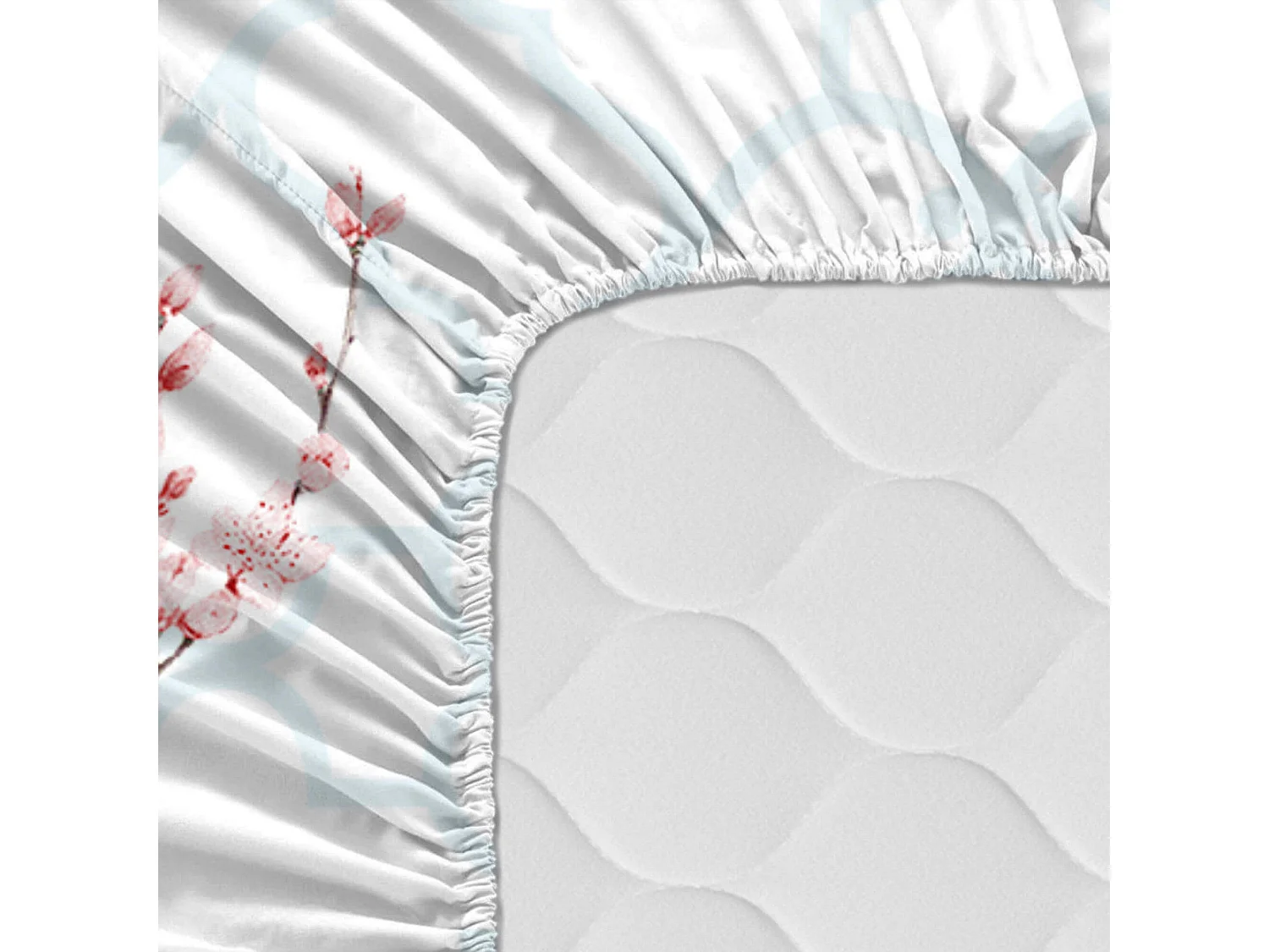 Spannbetttuch 90x200 cm Sakura