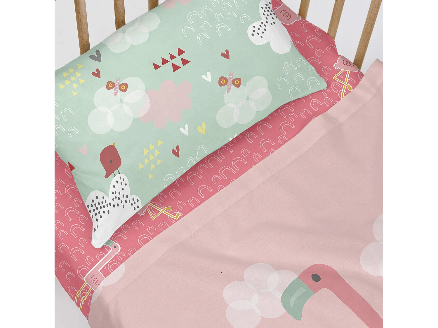 Spannbetttuch Kinderbett 60x120 cm Hola