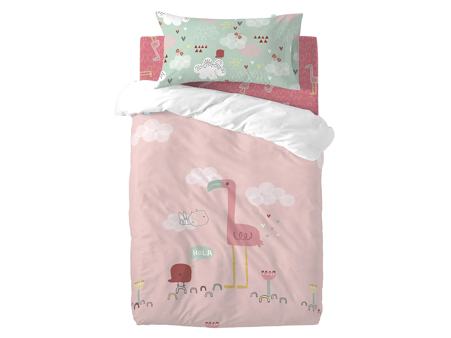 Spannbetttuch Kinderbett 60x120 cm Hola