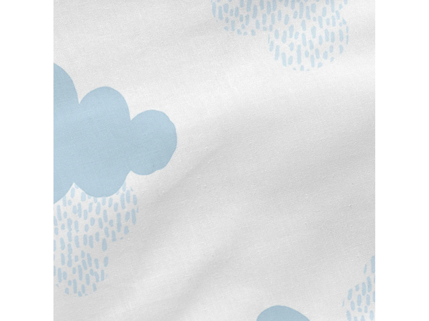 Spannbetttuch Kinderbett 60x120 cm Clouds