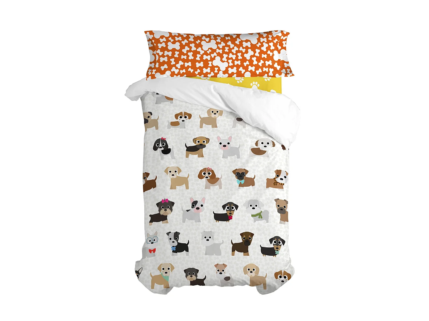 Lenzuolo inferiore 105x200 cm Dogs