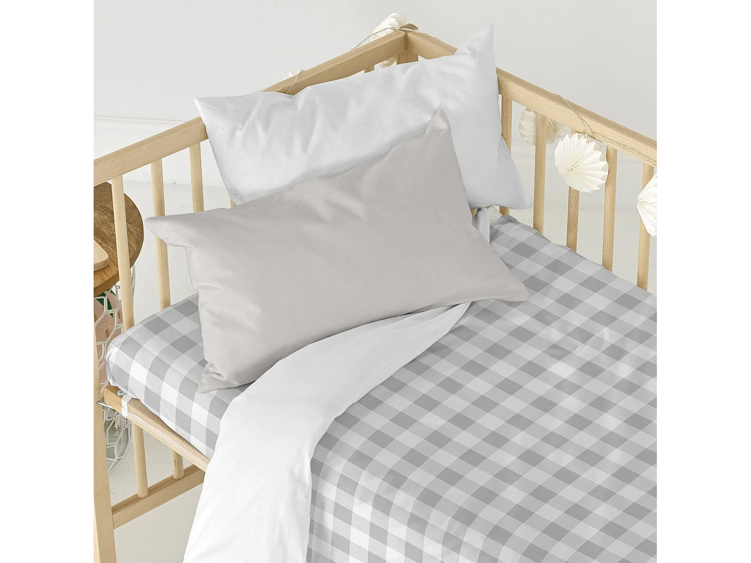 Lenzuolo inferiore Lettino 60x120 cm Vichy