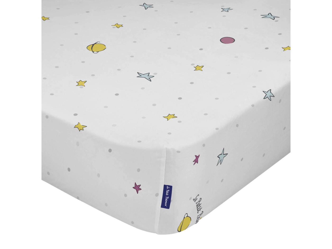 Drap Housse Lit Bébé 70x140 Cm Univers