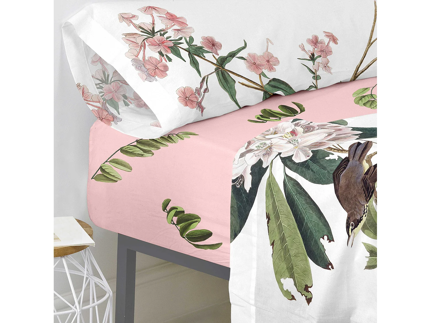 Spannbetttuch 140x200 cm Blooming