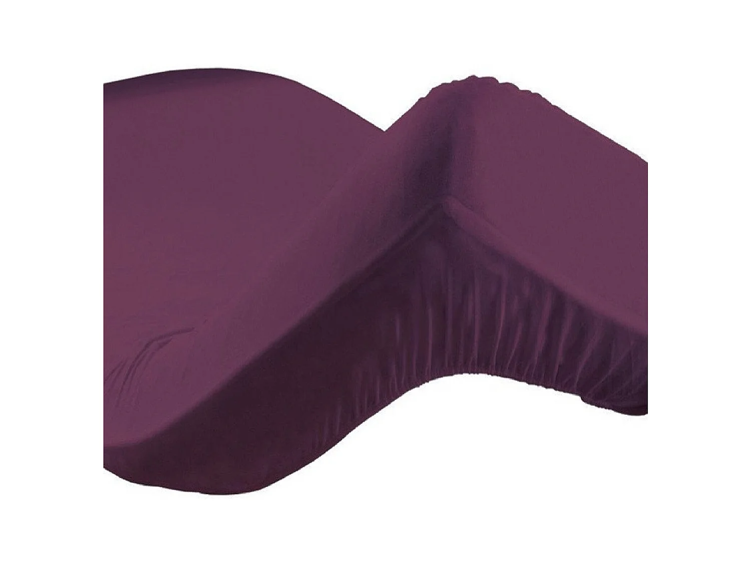 Drap Housse "Lina" 90x190cm Myrtille