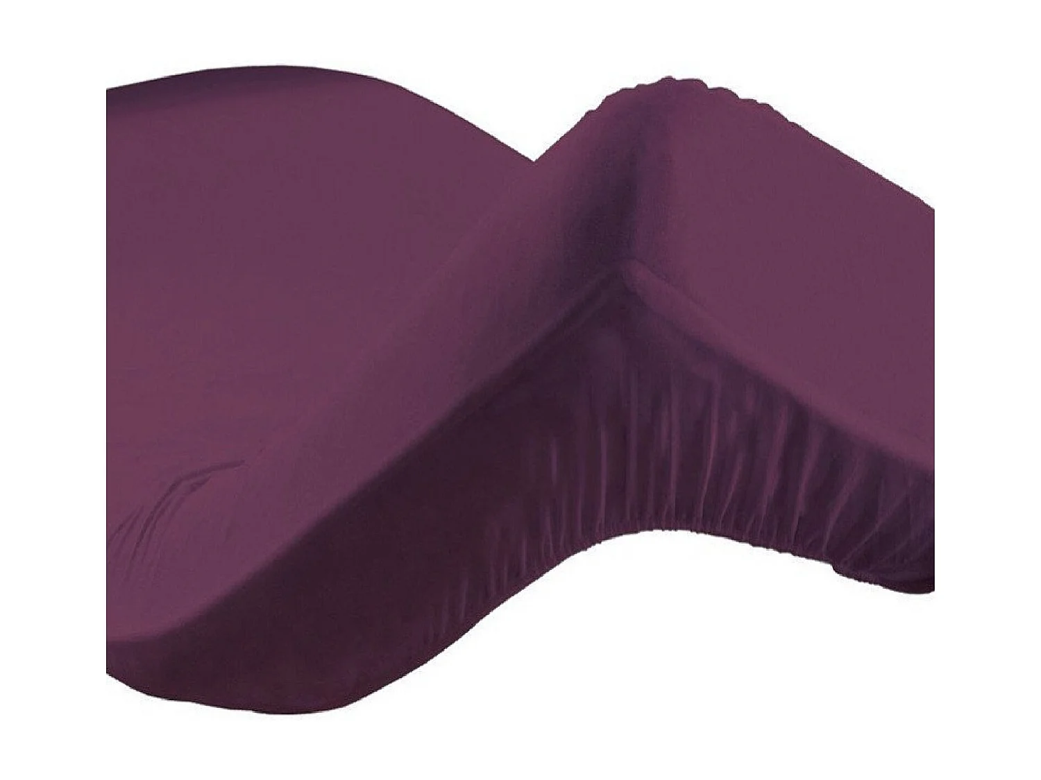 Drap Housse "Lina" 90x190cm Myrtille