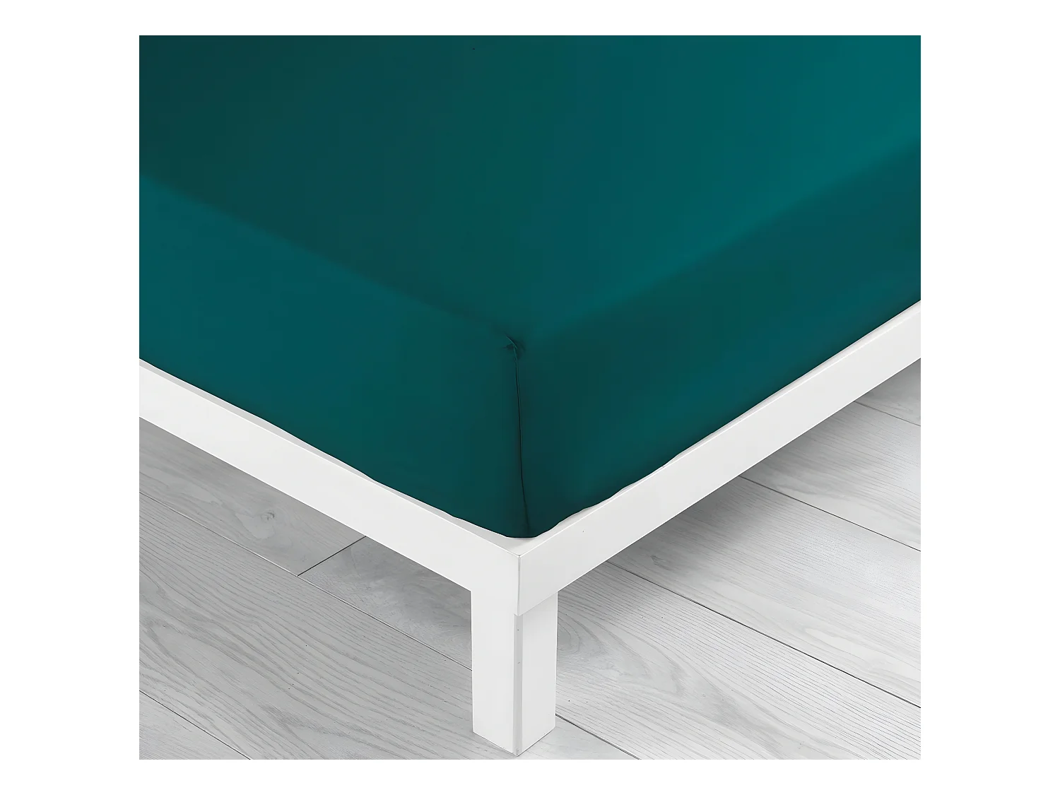 Drap Housse 90x190cm Oscard emeraude