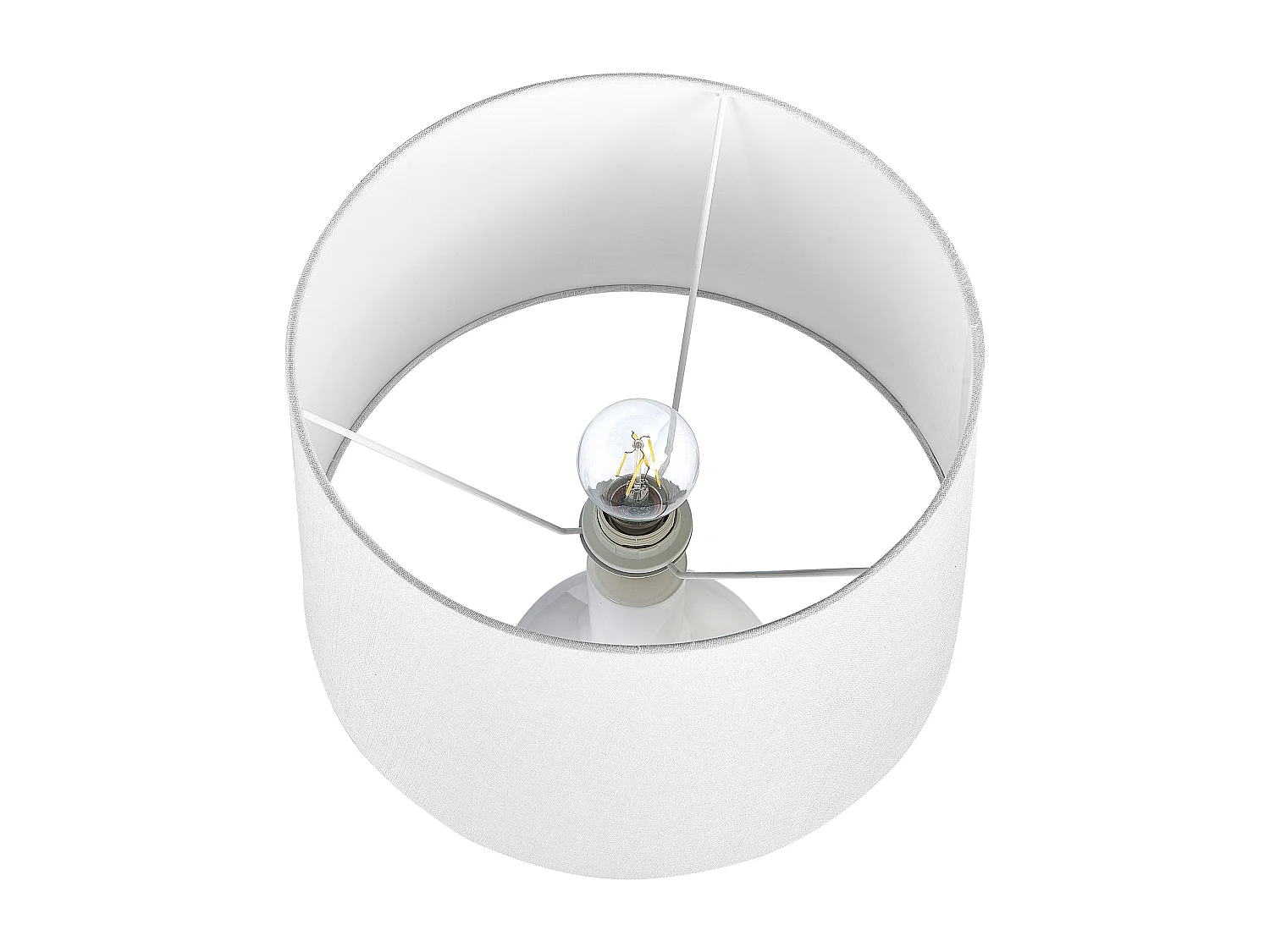 Lampe à poser SOCO Céramique Blanc