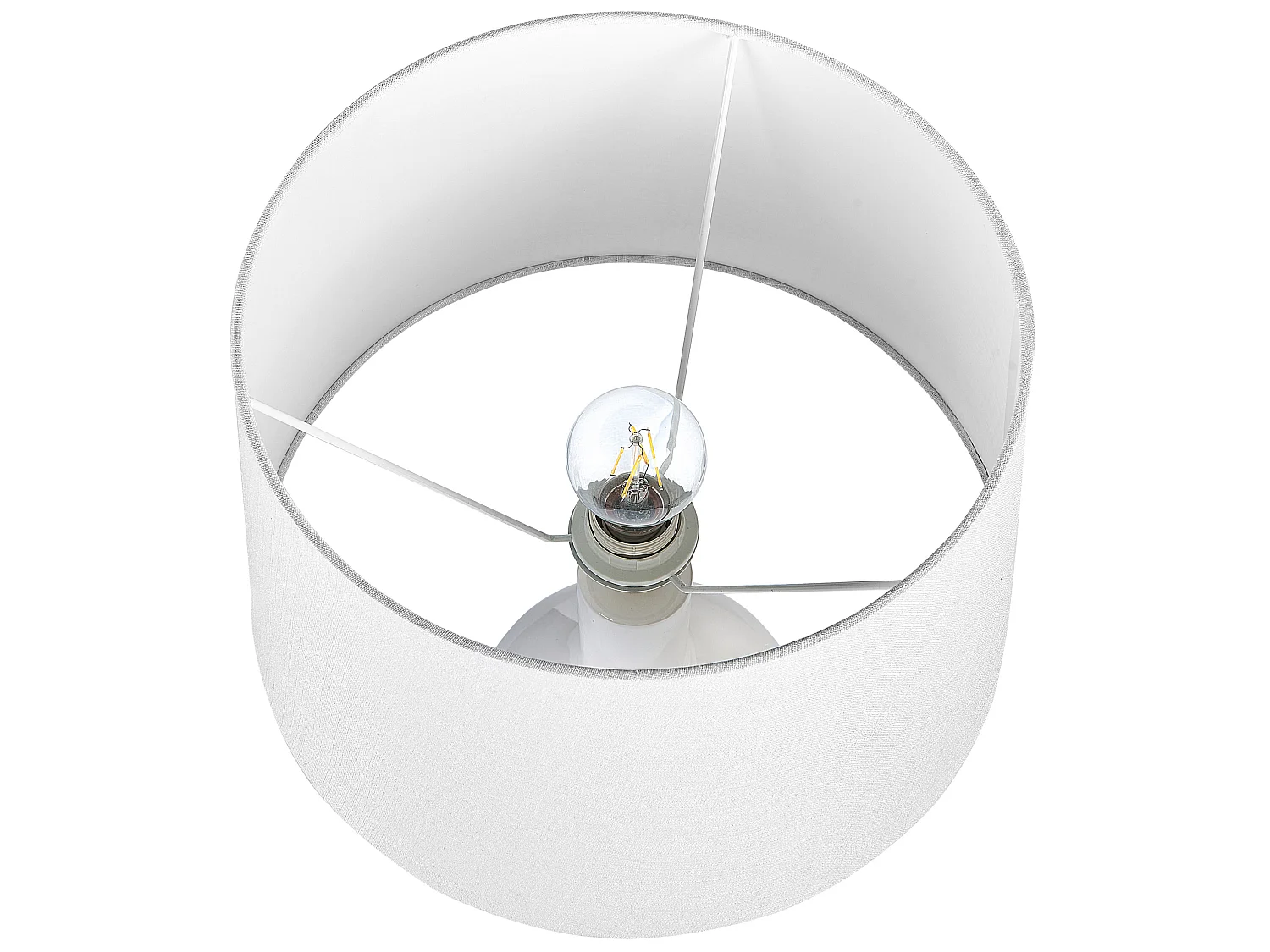 Lampe à poser SOCO Céramique Blanc