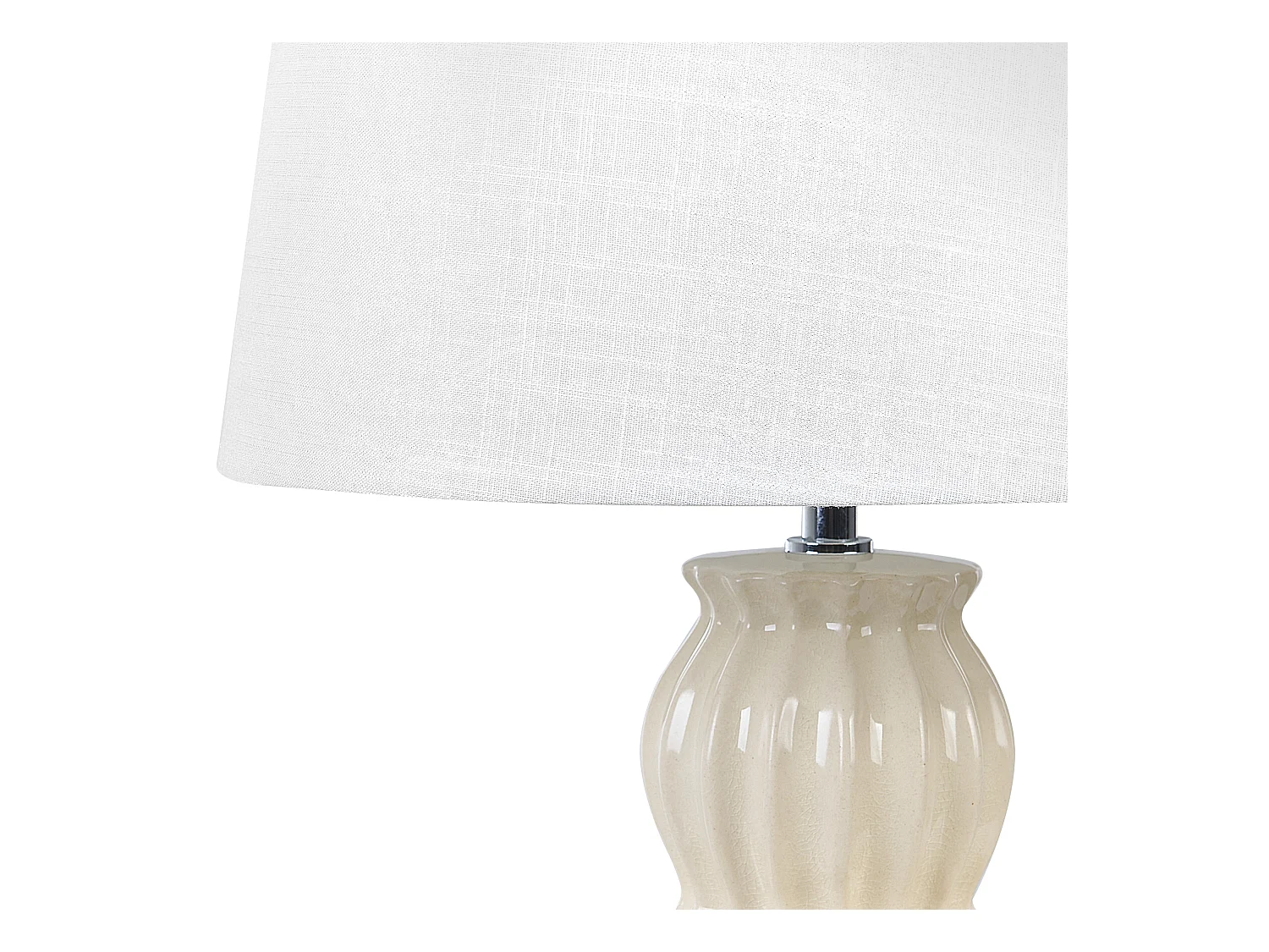 Lampe à poser MALABUKA Céramique Beige