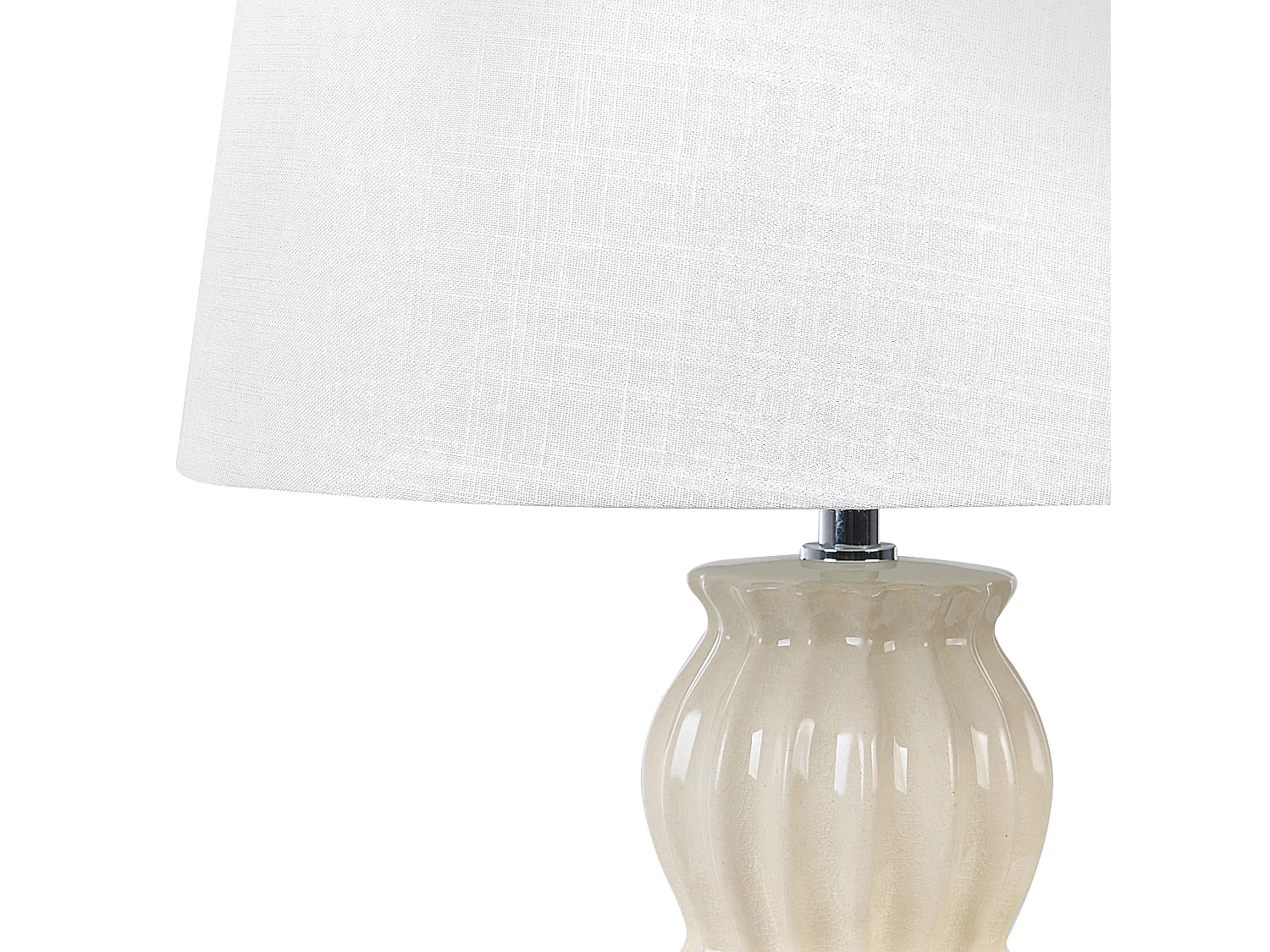 Lampe à poser MALABUKA Céramique Beige