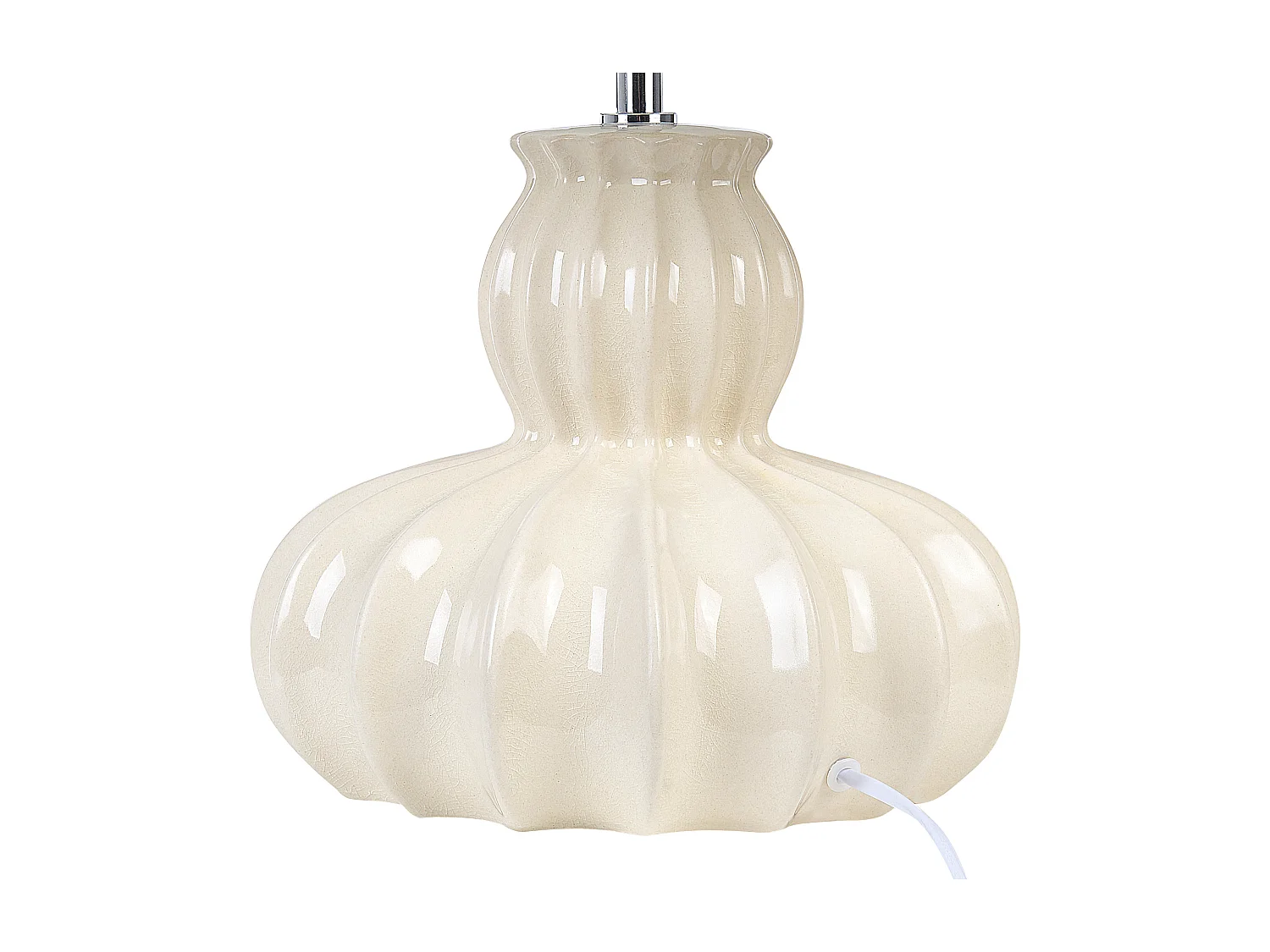 Lampe à poser MALABUKA Céramique Beige