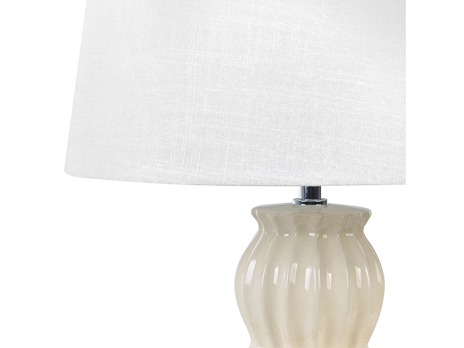 Lampada da tavolo MALABUKA Ceramica Beige