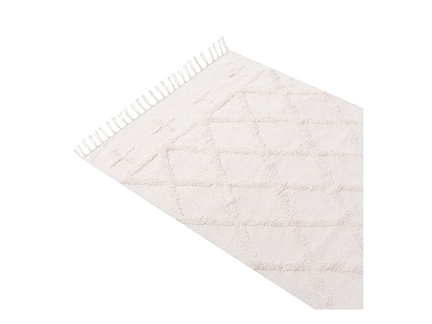 Tapis TOZLU Beige 80 x 230 cm Coton