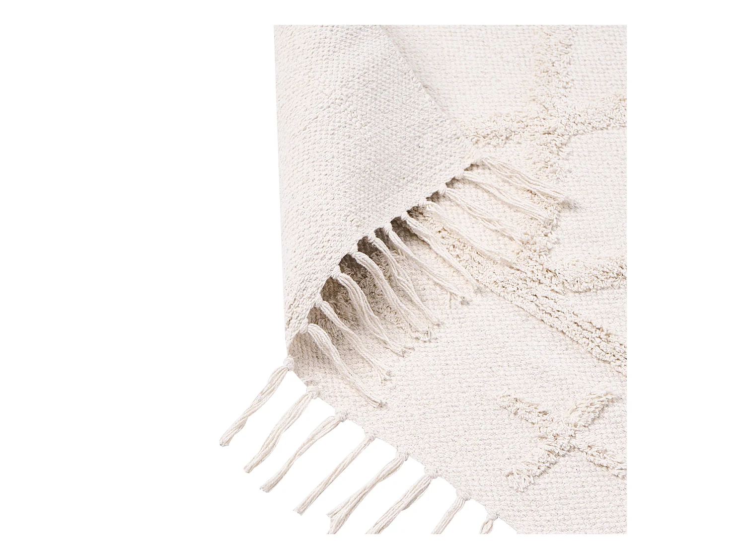 Tapis TOZLU Beige 80 x 230 cm Coton