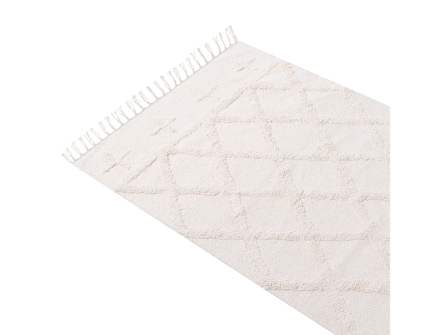 Tapis TOZLU Beige 80 x 230 cm Coton