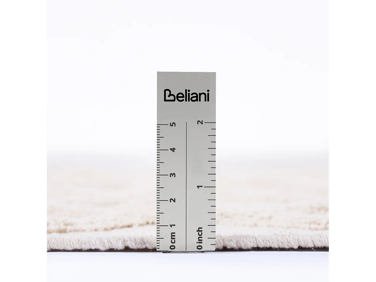 Tapis en coton beige 80 x 230 cm TOZLU