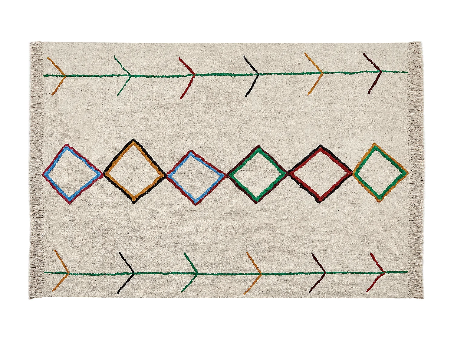 Tapis CETMI Beige 160 x 230 cm Coton