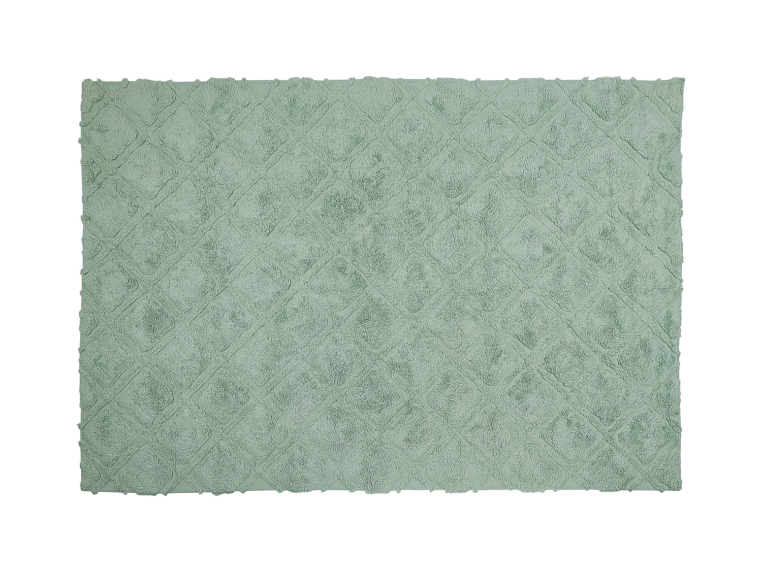 Tapis HATAY Vert clair 140 x 200 cm Coton
