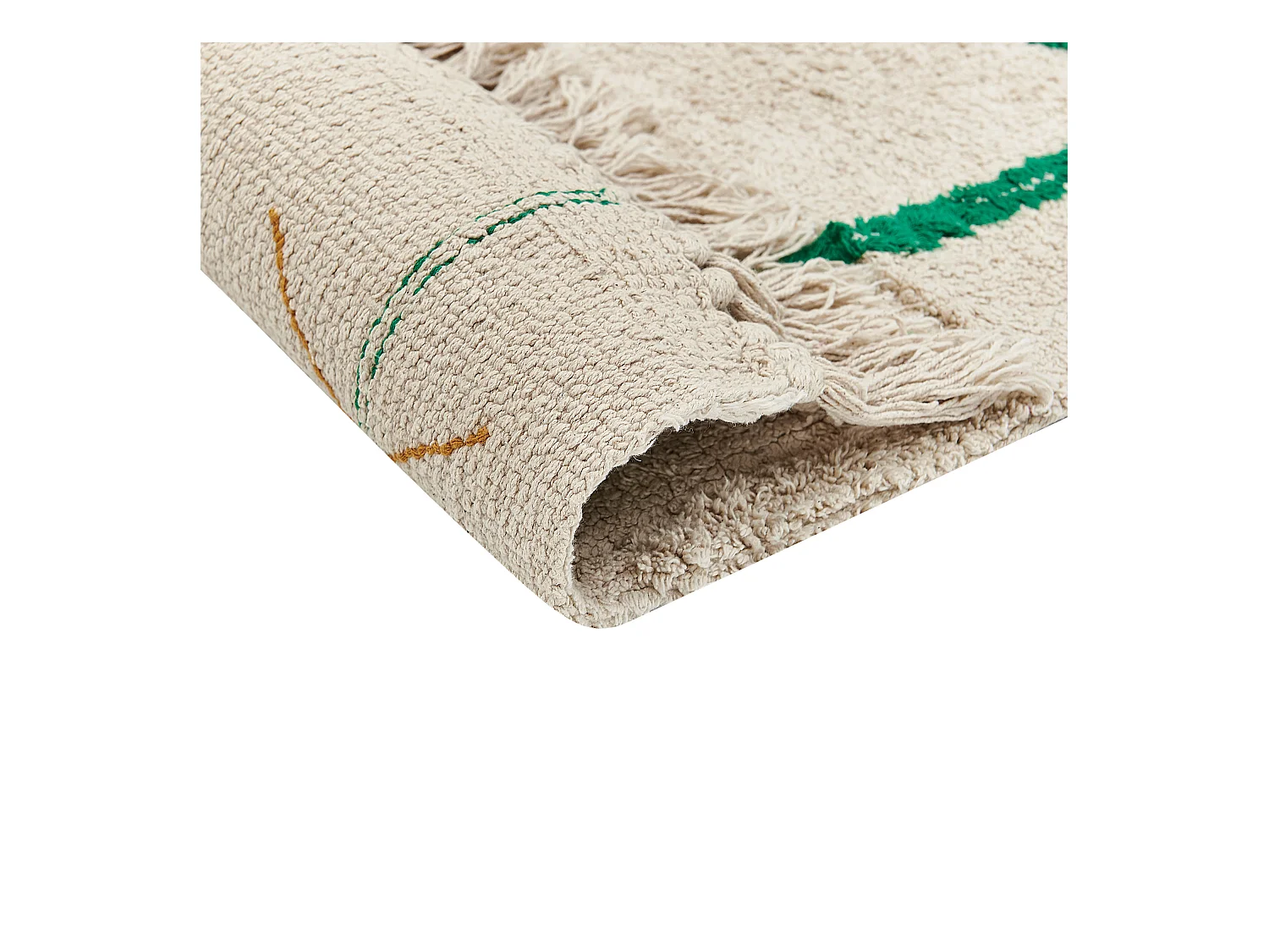 Tapis CETMI Beige 80 x 230 cm Coton