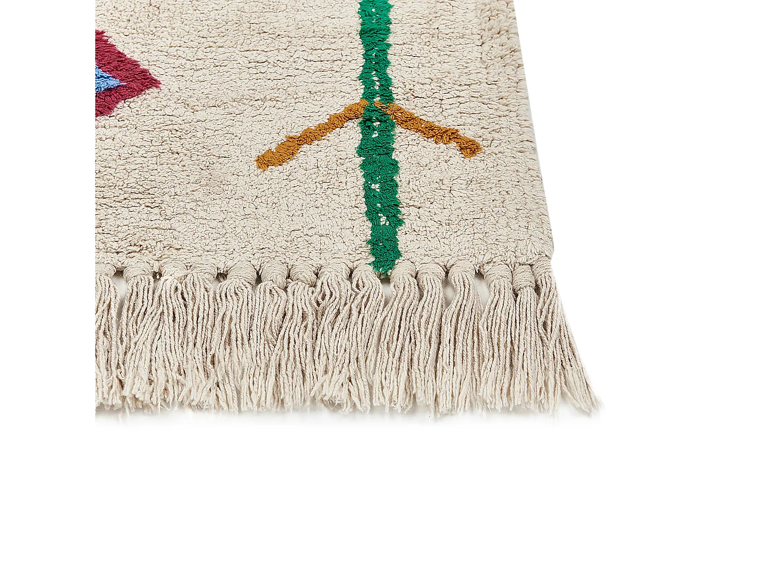 Tapis CETMI Beige 80 x 230 cm Coton