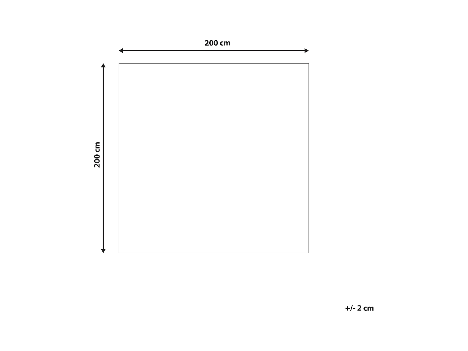 Teppich Baumwolle beige / braun 200 x 200 cm geometrisches Muster Kurzflor AVDAN