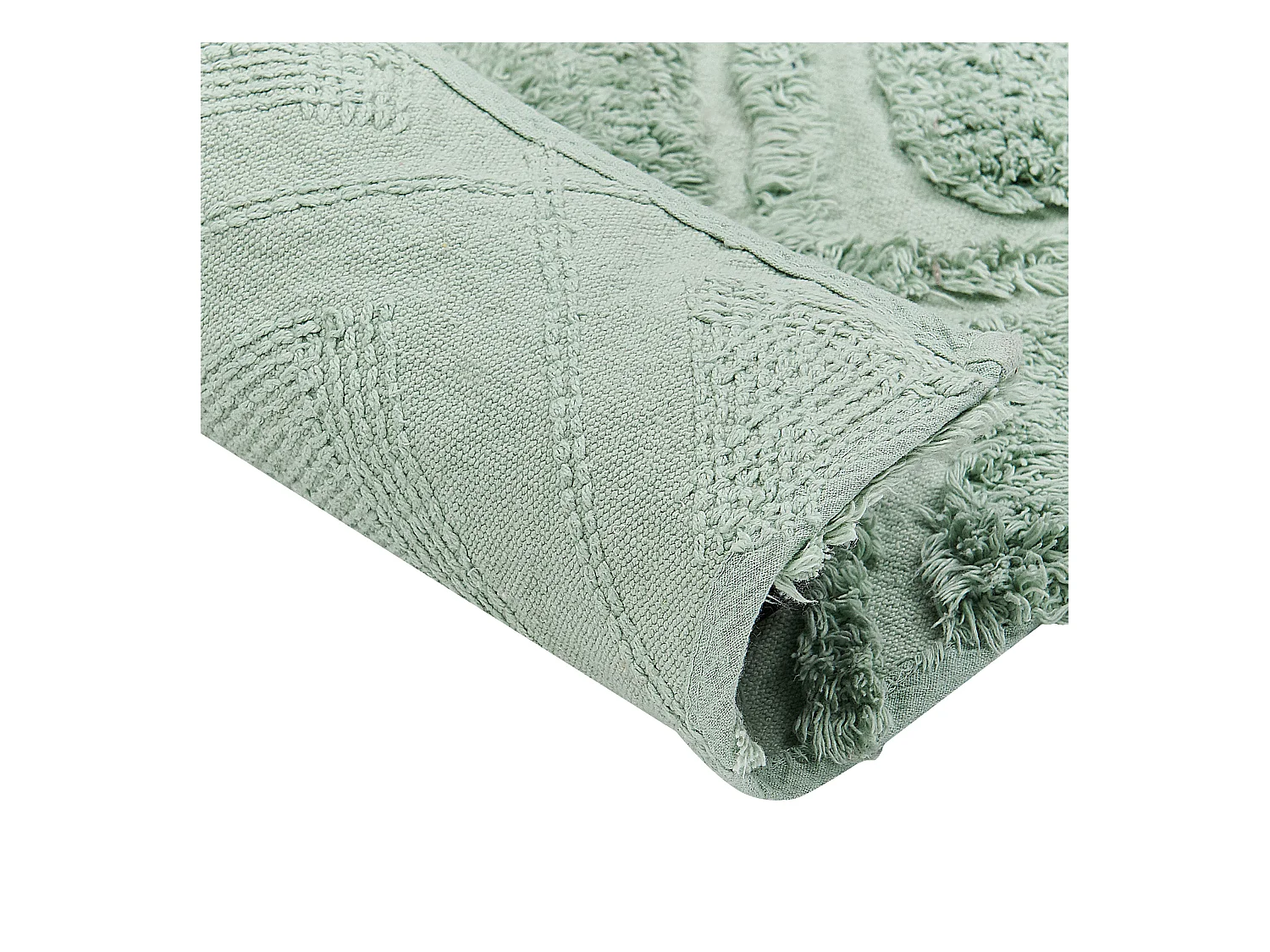 Tapis HATAY Vert clair 160 x 230 cm Coton