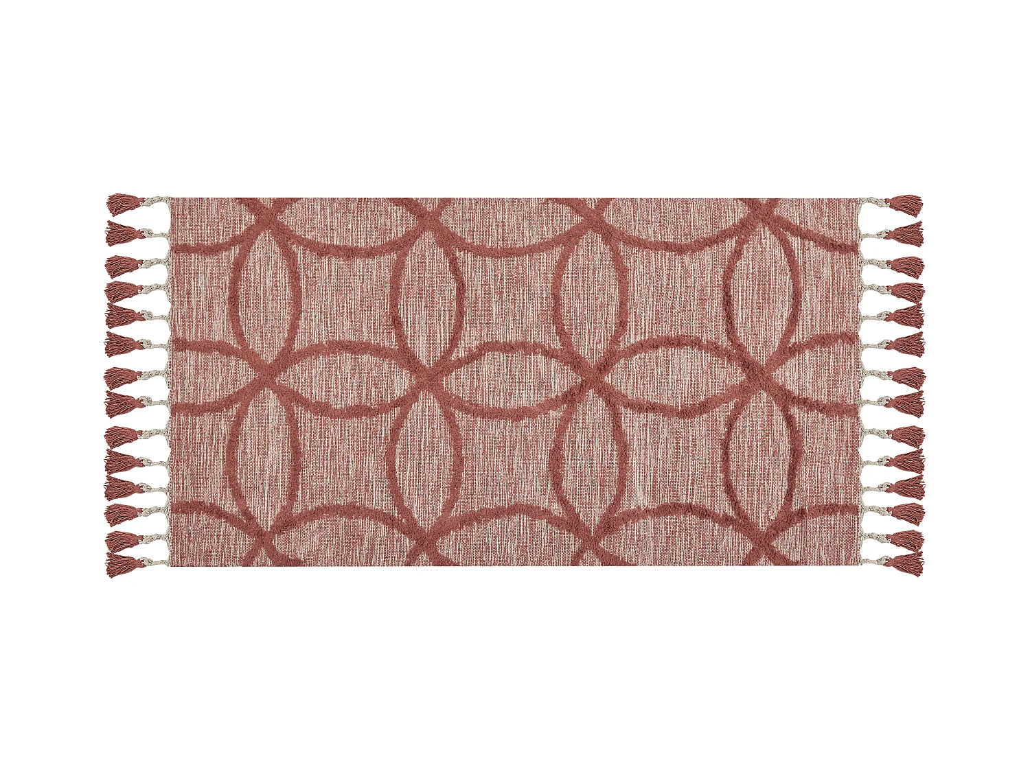 Tapis KIRSEHIR Rouge 80 x 150 cm Coton