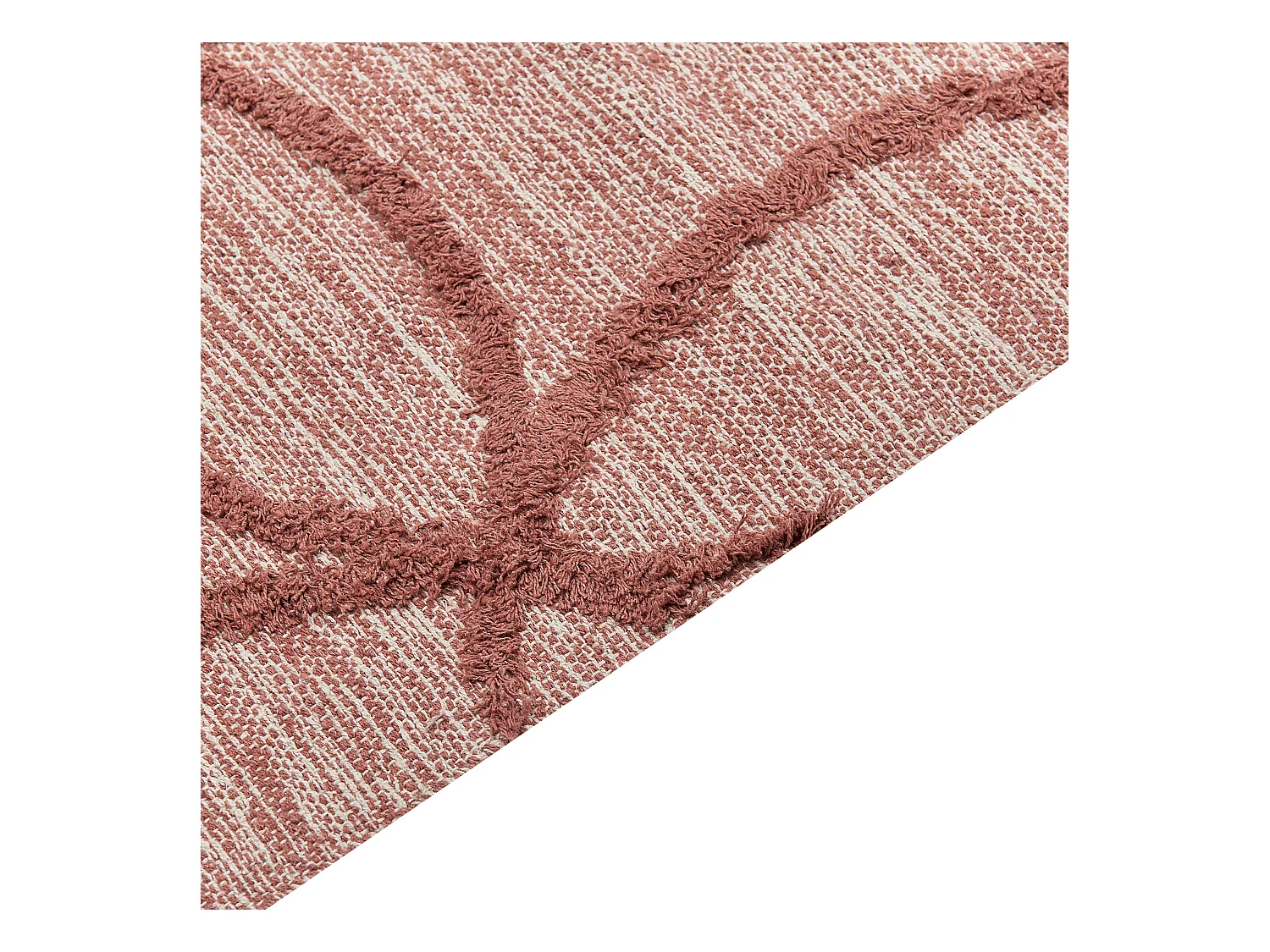 Tapis KIRSEHIR Rouge 80 x 150 cm Coton