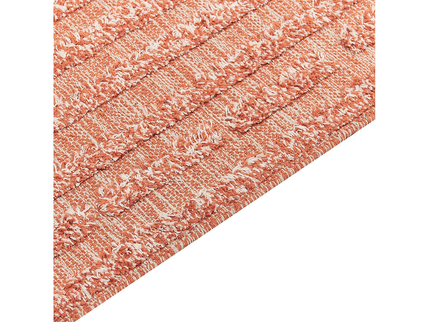 Tappeto cotone arancione 160 x 230 cm MUGLA