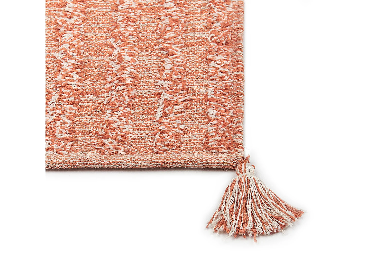 Tappeto cotone arancione 160 x 230 cm MUGLA