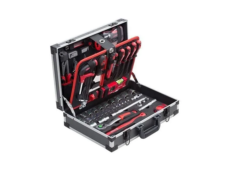 Coffret a outils de 131 pieces - Aluminium
