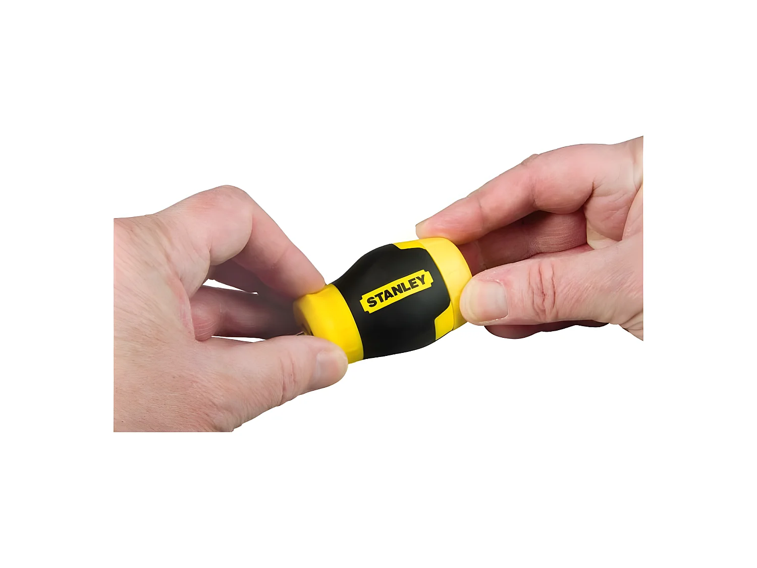 Tournevis porte-embouts boule + 6 embouts avec tête magnétique Stanley