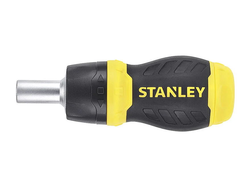 Stanley TOURNEVIS PORTE-EMBOUTS BOULE A CLIQUET BIMATIERE + 6 EMBOUTS