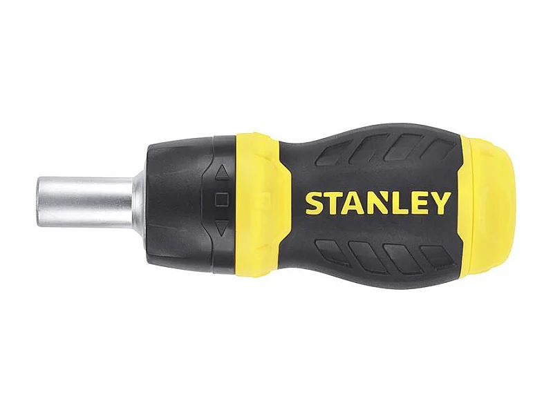Stanley TOURNEVIS PORTE-EMBOUTS BOULE A CLIQUET BIMATIERE + 6 EMBOUTS