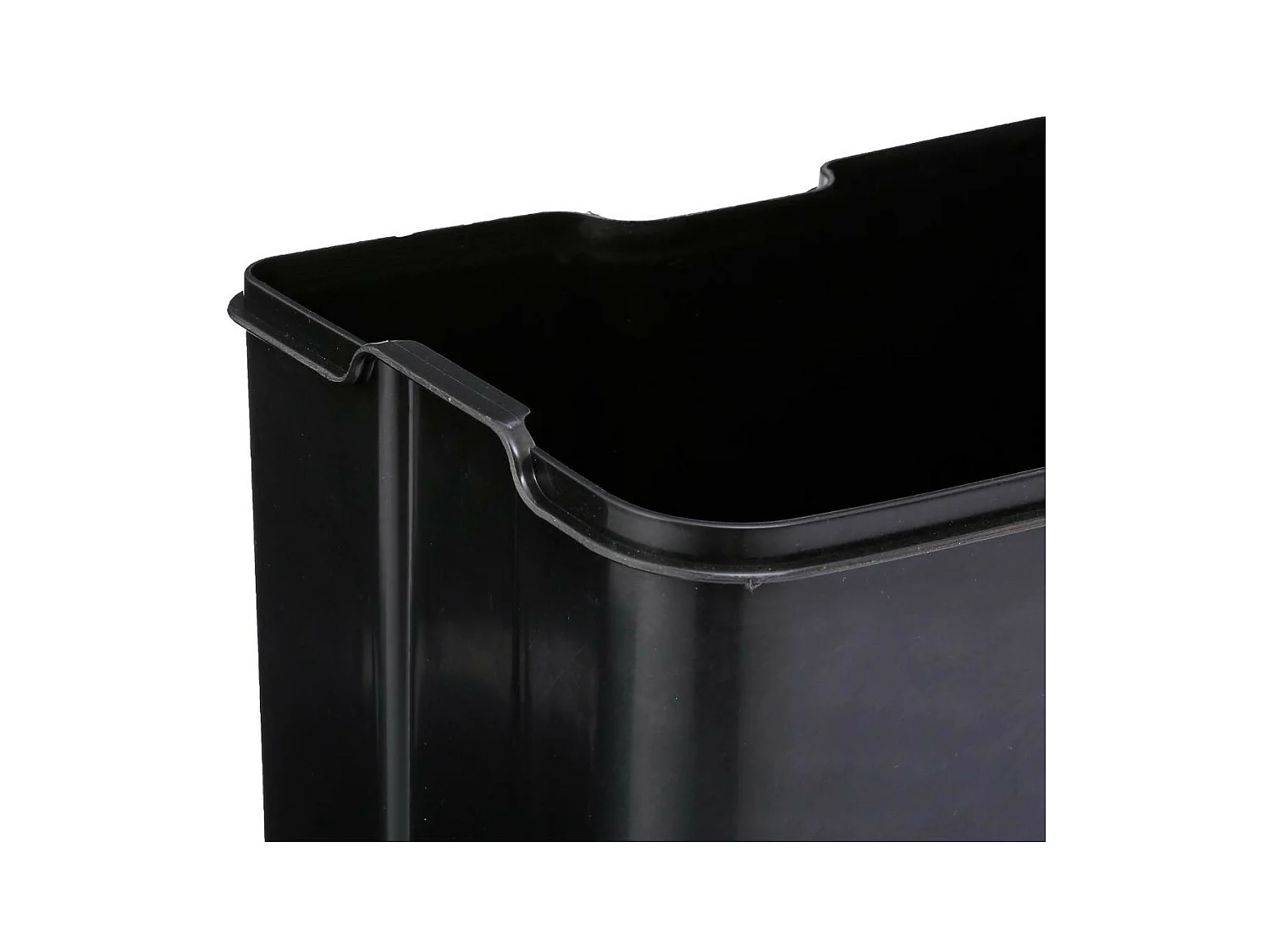 Basurero de metal con contenedor extraíble de 30 L