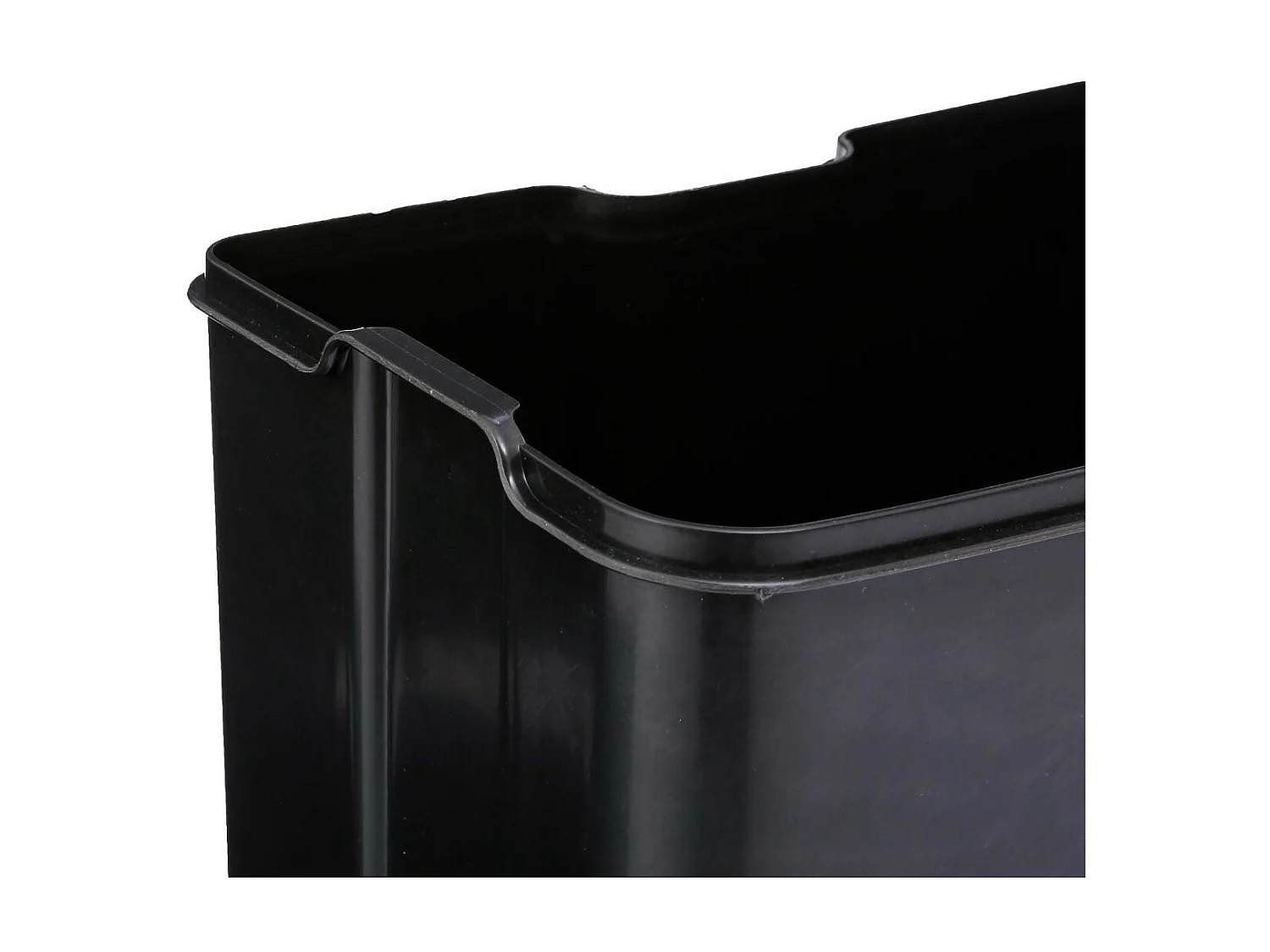 Basurero de metal con contenedor extraíble de 30 L