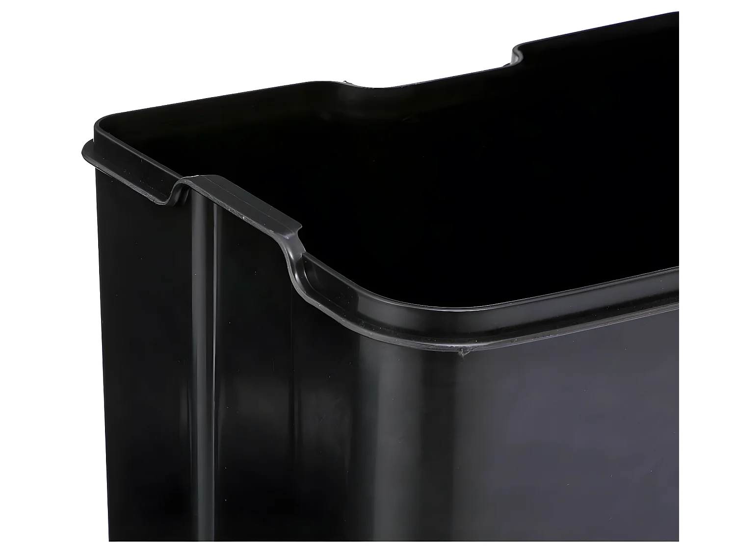 Basurero de metal con contenedor extraíble de 30 L