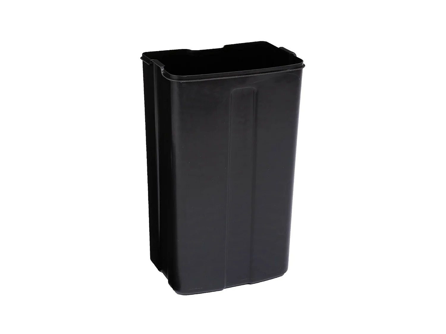 Poubelle 30 Litres  en Métal Noir ouverture à pédale