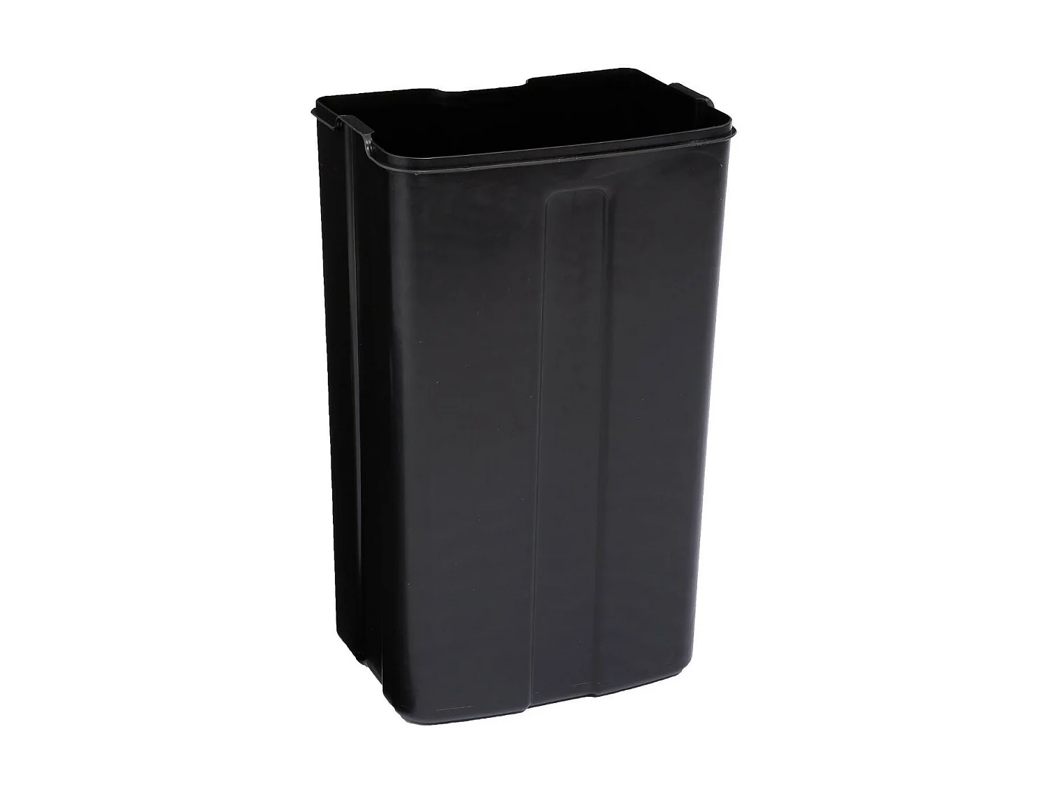 Poubelle 30 Litres  en Métal Noir ouverture à pédale