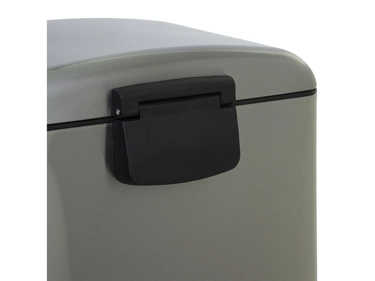 Poubelle en Métal 30 Litres Inox ouverture à pédale