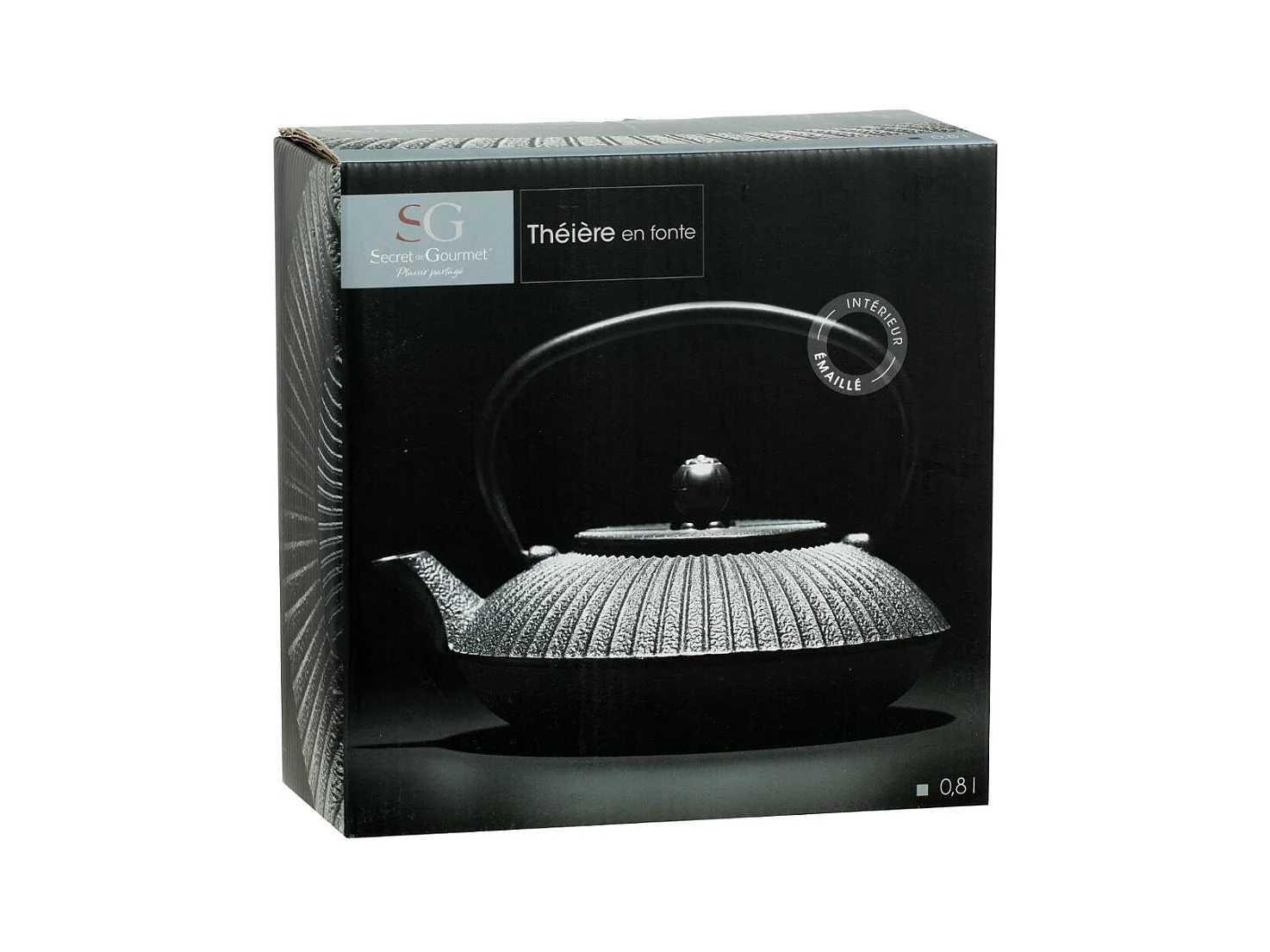 Théière "Garden" 0,8L Noir