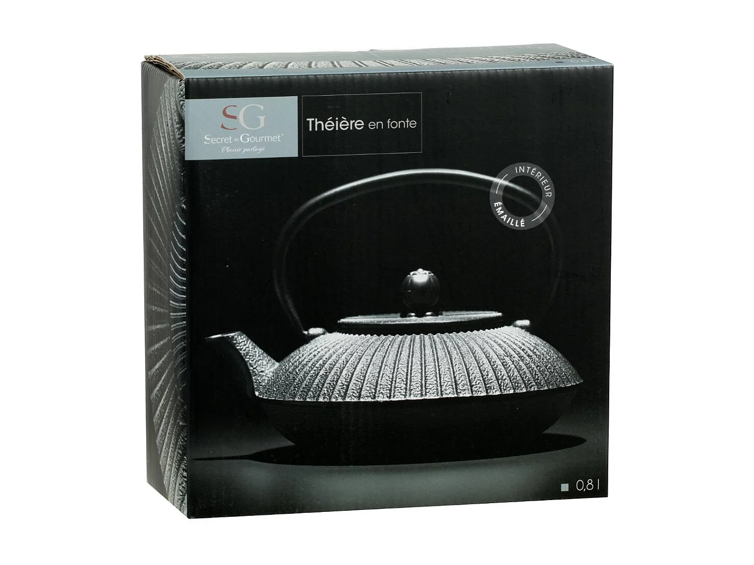 Théière "Garden" 0,8L Noir