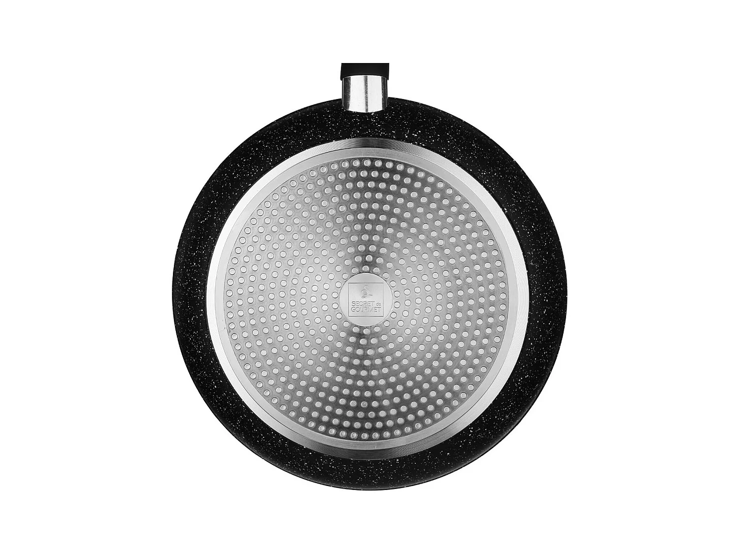 Poêle en Aluminium "Pierre" 30cm Noir