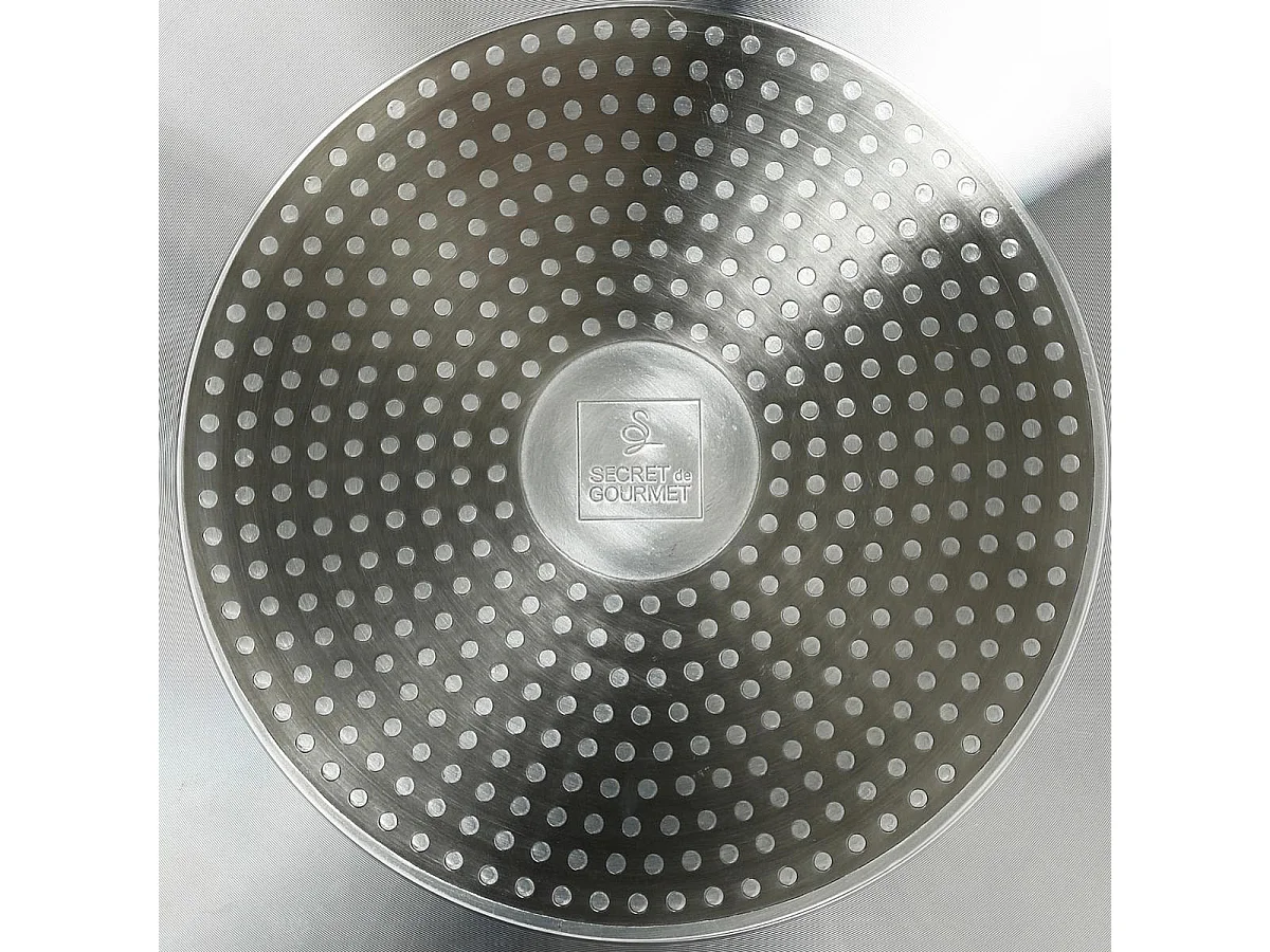 Grill en Aluminium "Pierre" 28cm Noir