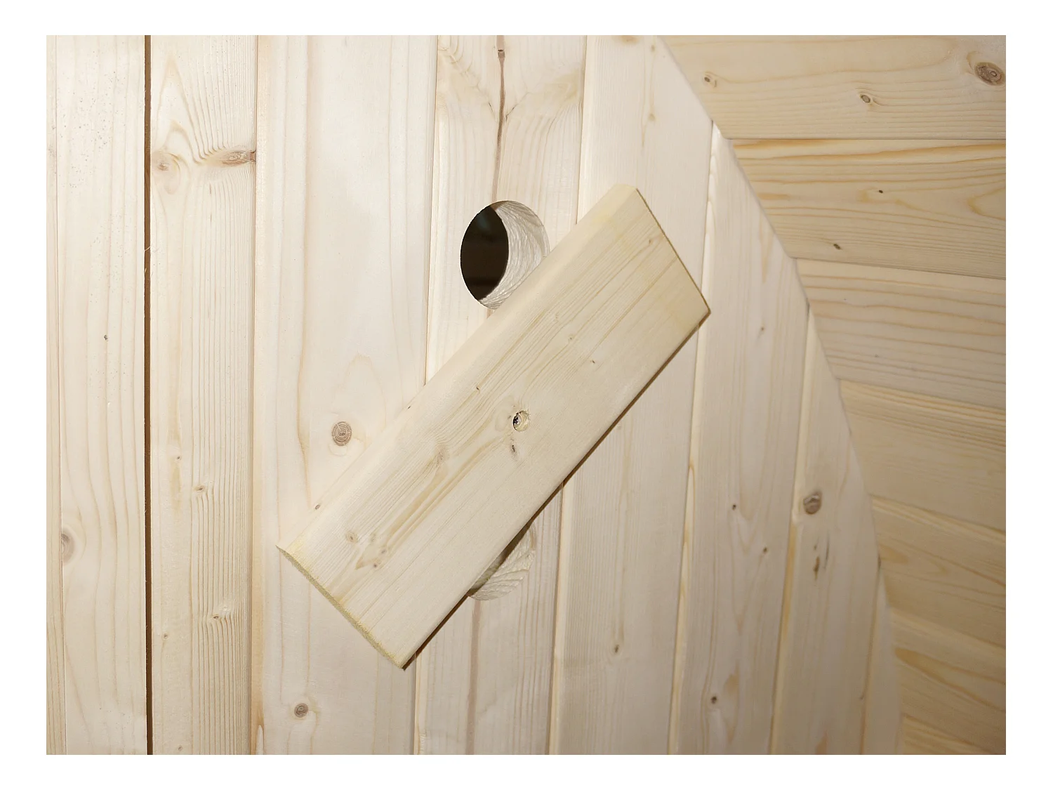 Gartensauna 2 Personen mit Ofen 3,5 kW - 185 x 120 x 190 cm - ISOKYRO