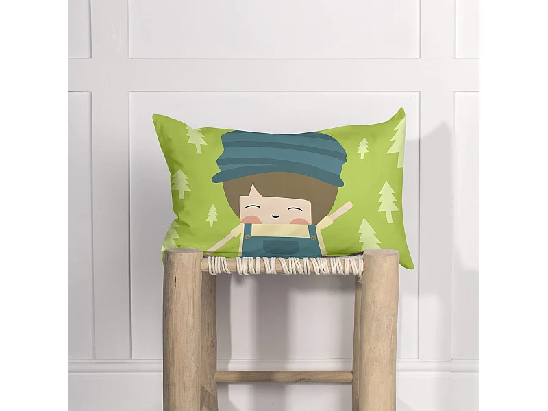 Funda de cojín 50x30 cm Train